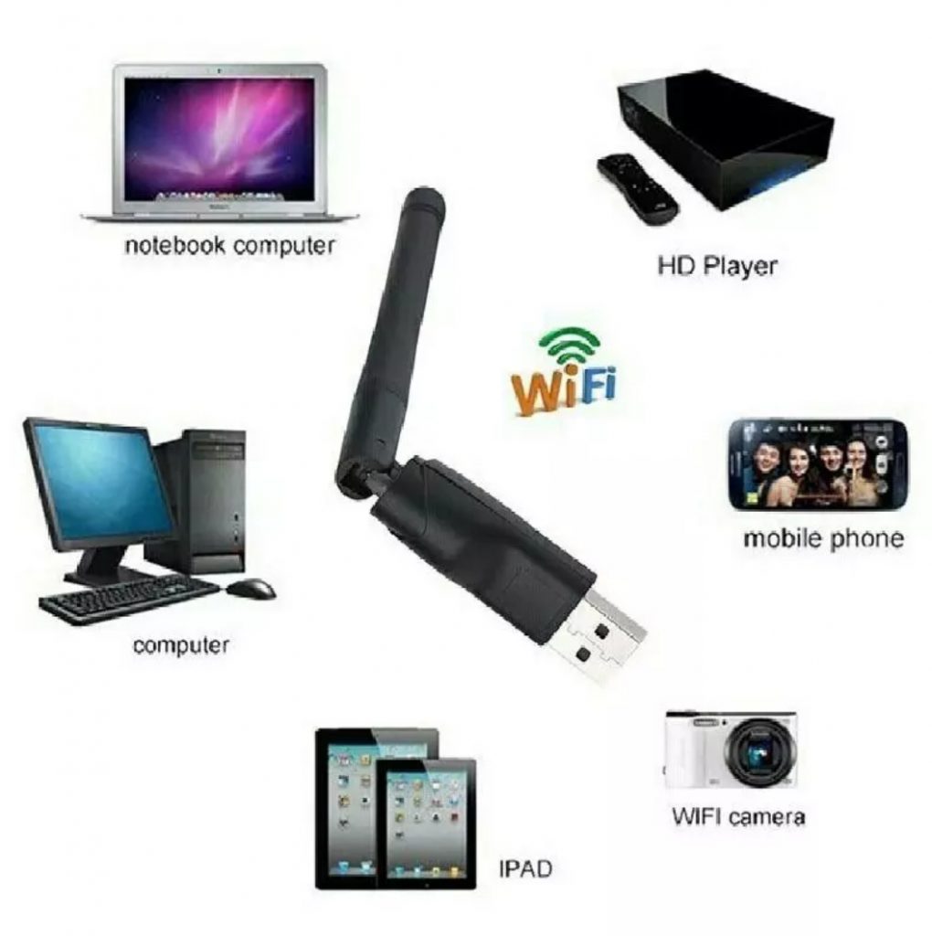 5 Dongle Wifi STB